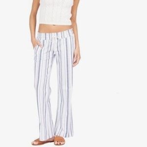 Roxy Striped Linen Pants